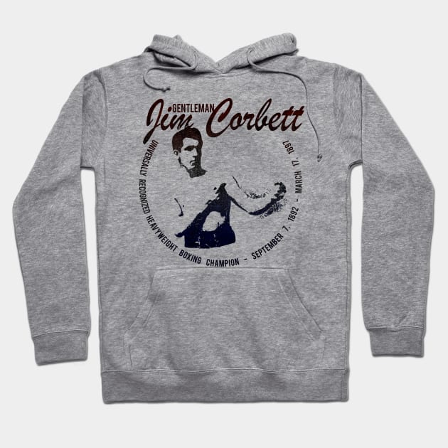 James Corbett Boxing - Gentleman Jim - Heavyweight Champion Hoodie by creepcouture